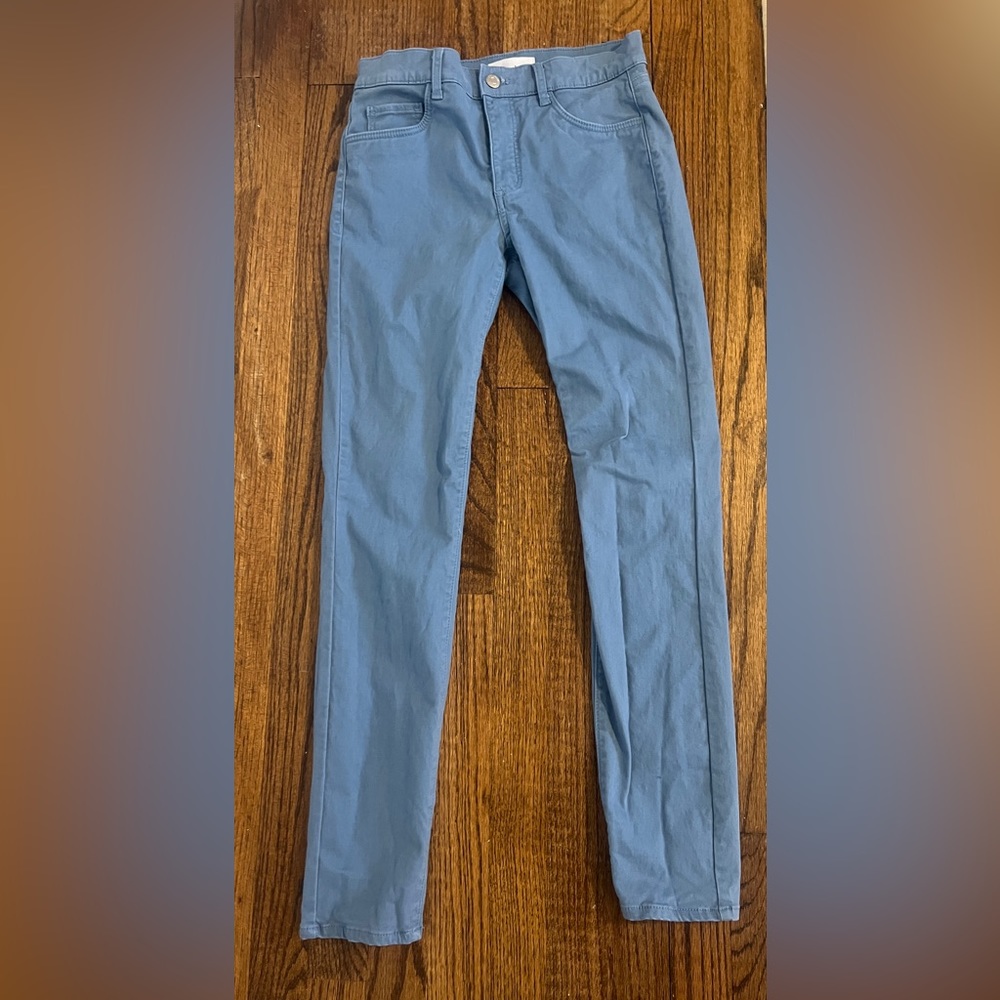 Solid Blue Jeans - image 1